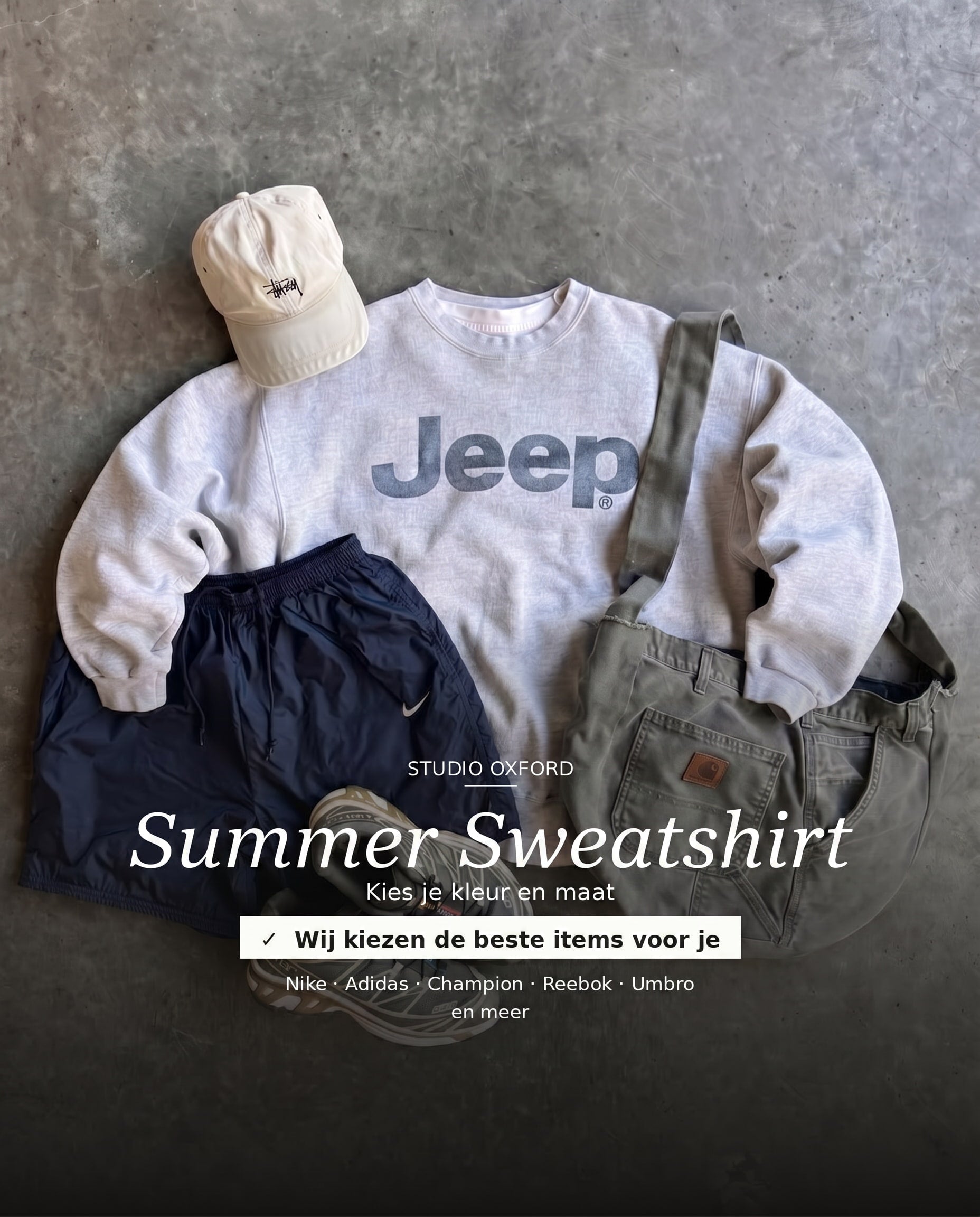 RL Vintage Mystery-Sweatshirt, exklusive Zusammenarbeit