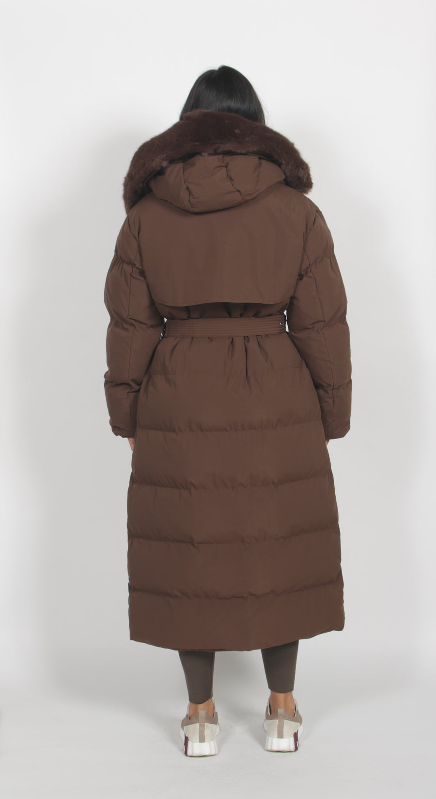 Emilia Braune Steppjacke