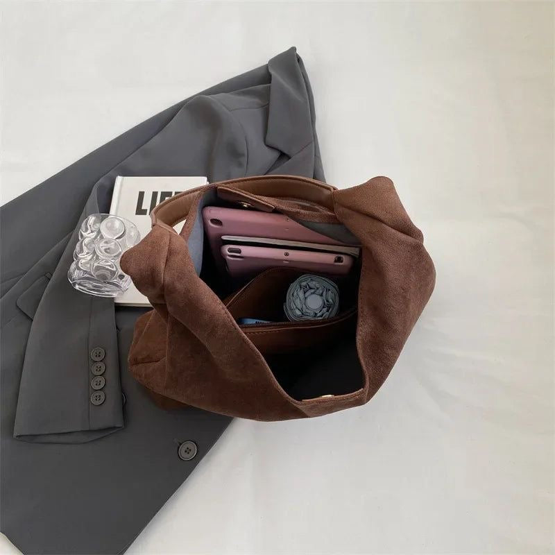 Florence Wildleder-Handtasche