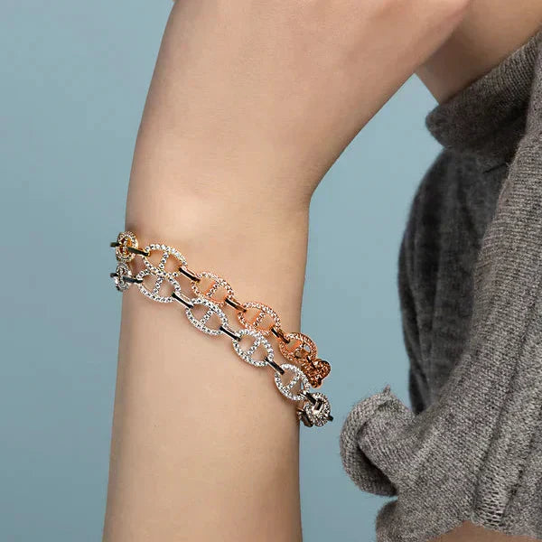 Isla Marina Armband in Weißgold