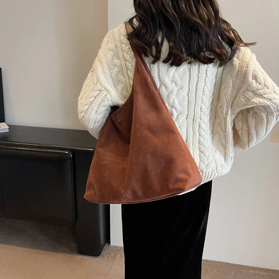 Florence Wildleder-Handtasche