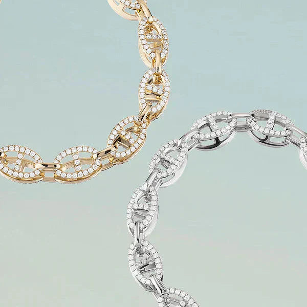 Isla Marina Armband in Weißgold
