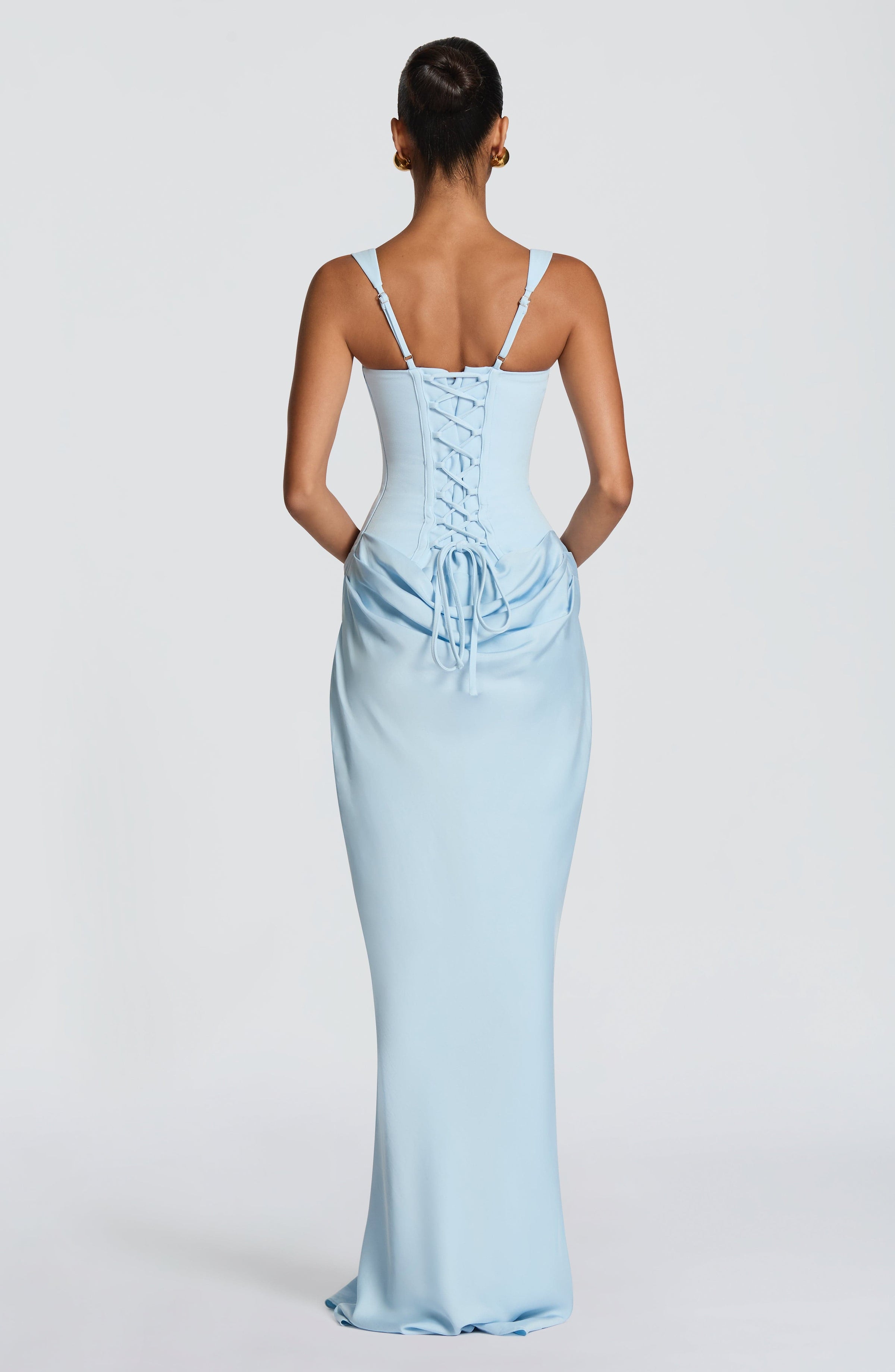 Indy Figurbetontes Maxikleid