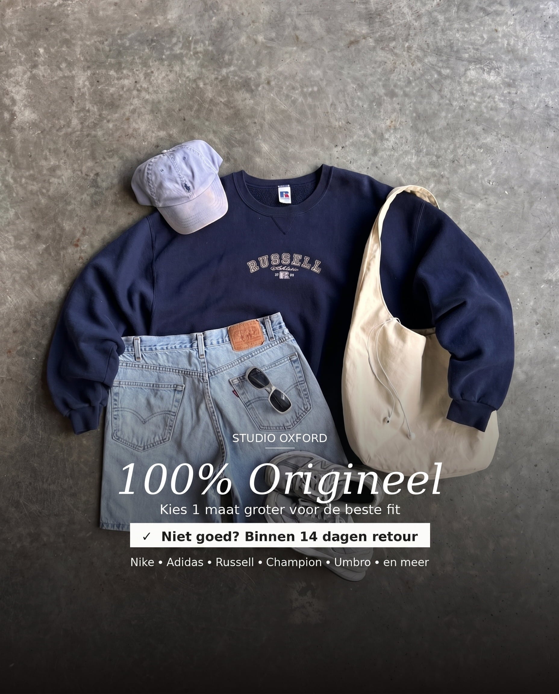 RL Vintage Mystery-Sweatshirt, exklusive Zusammenarbeit