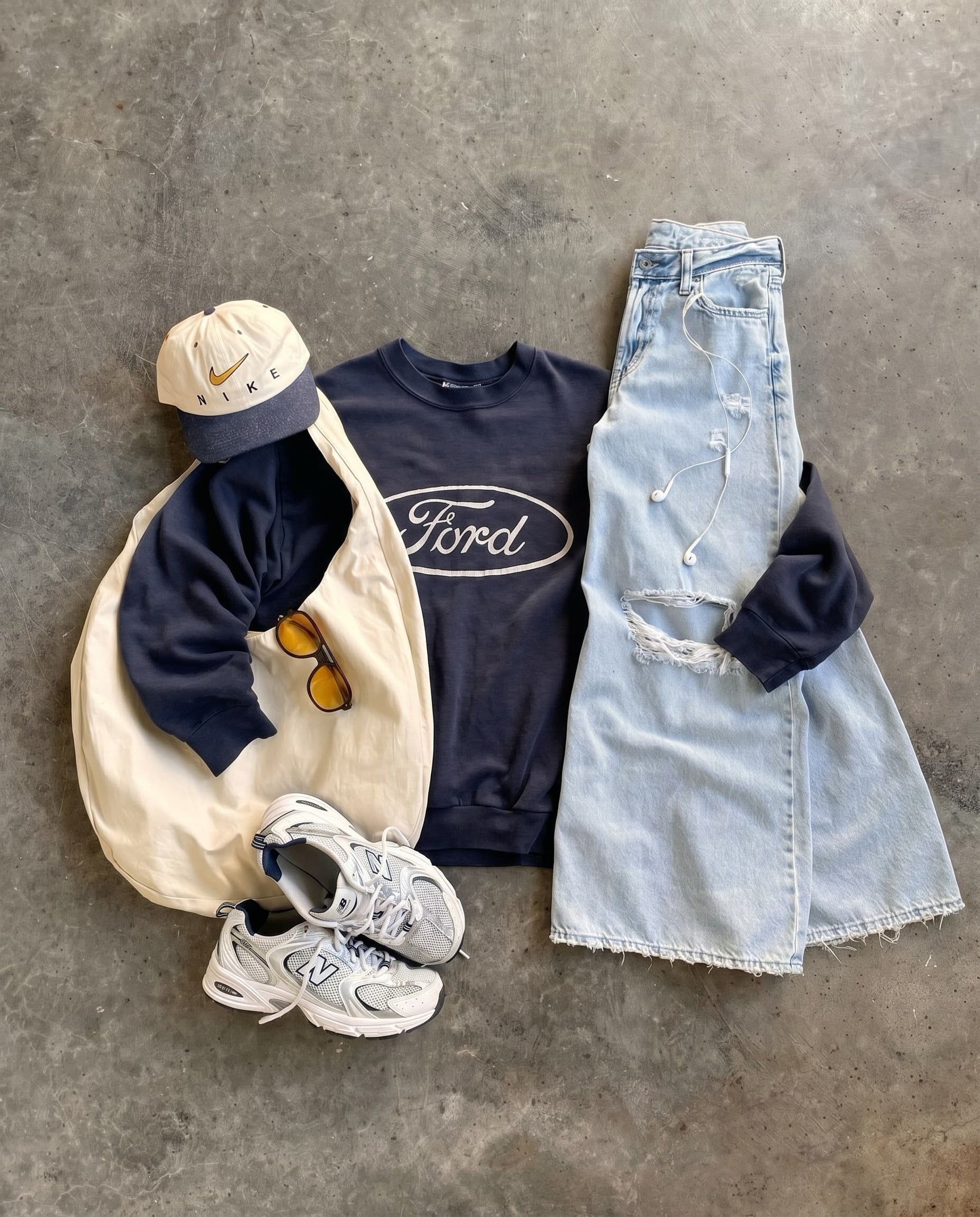 RL Vintage Mystery-Sweatshirt, exklusive Zusammenarbeit