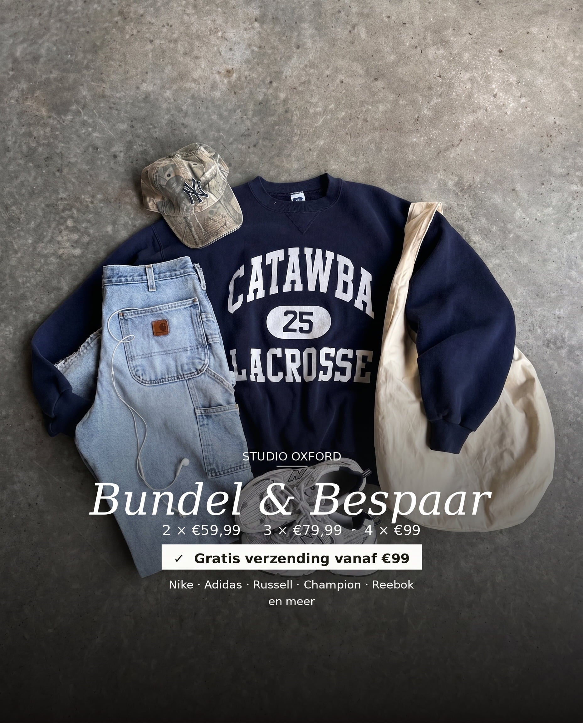 RL Vintage Mystery-Sweatshirt, exklusive Zusammenarbeit