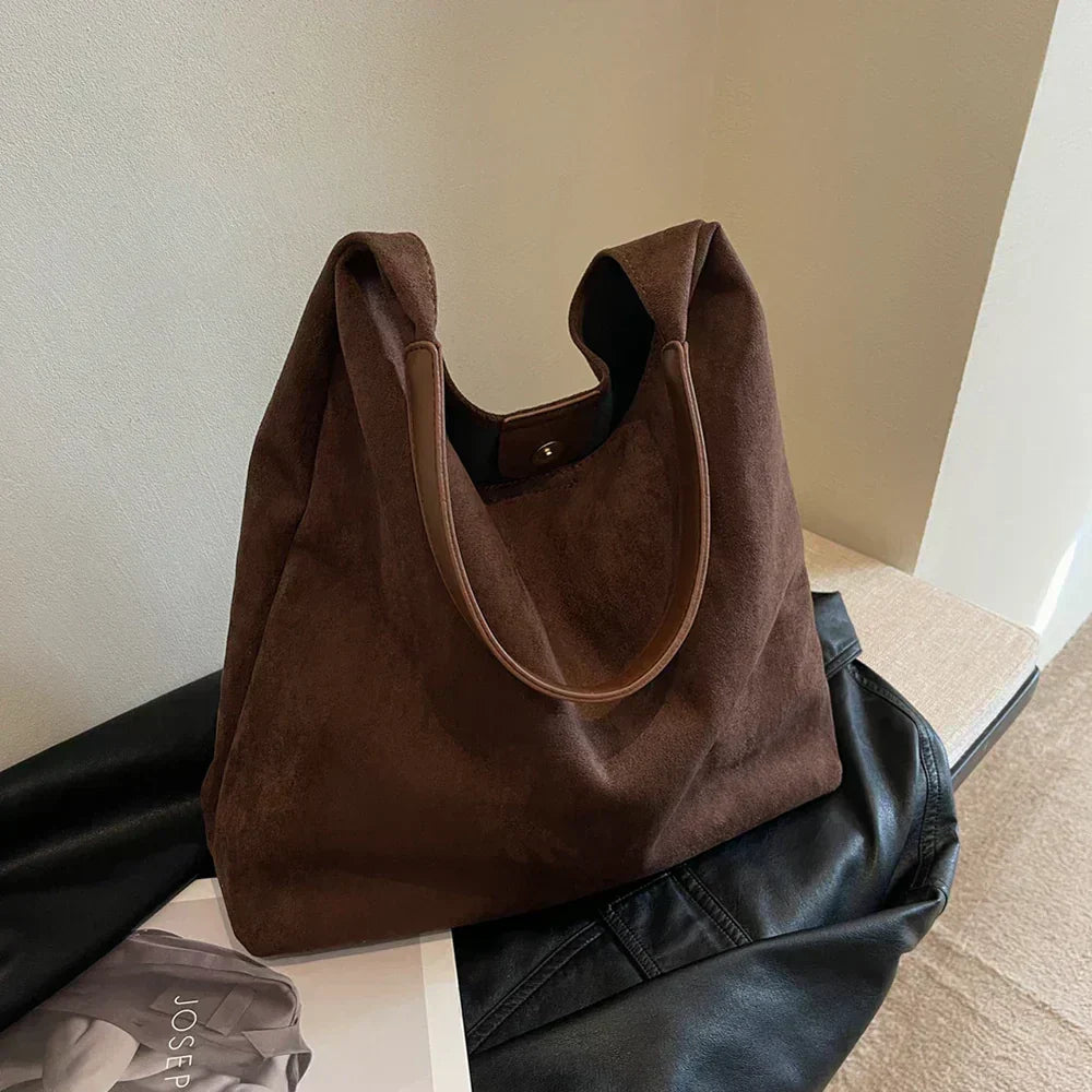Florence Wildleder-Handtasche