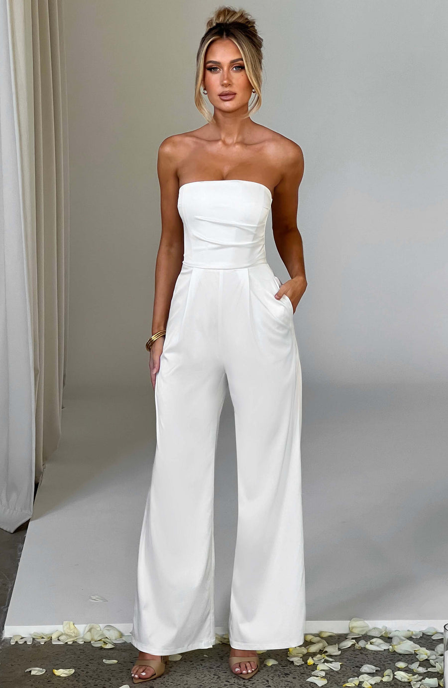 Elise Satin-Jumpsuit