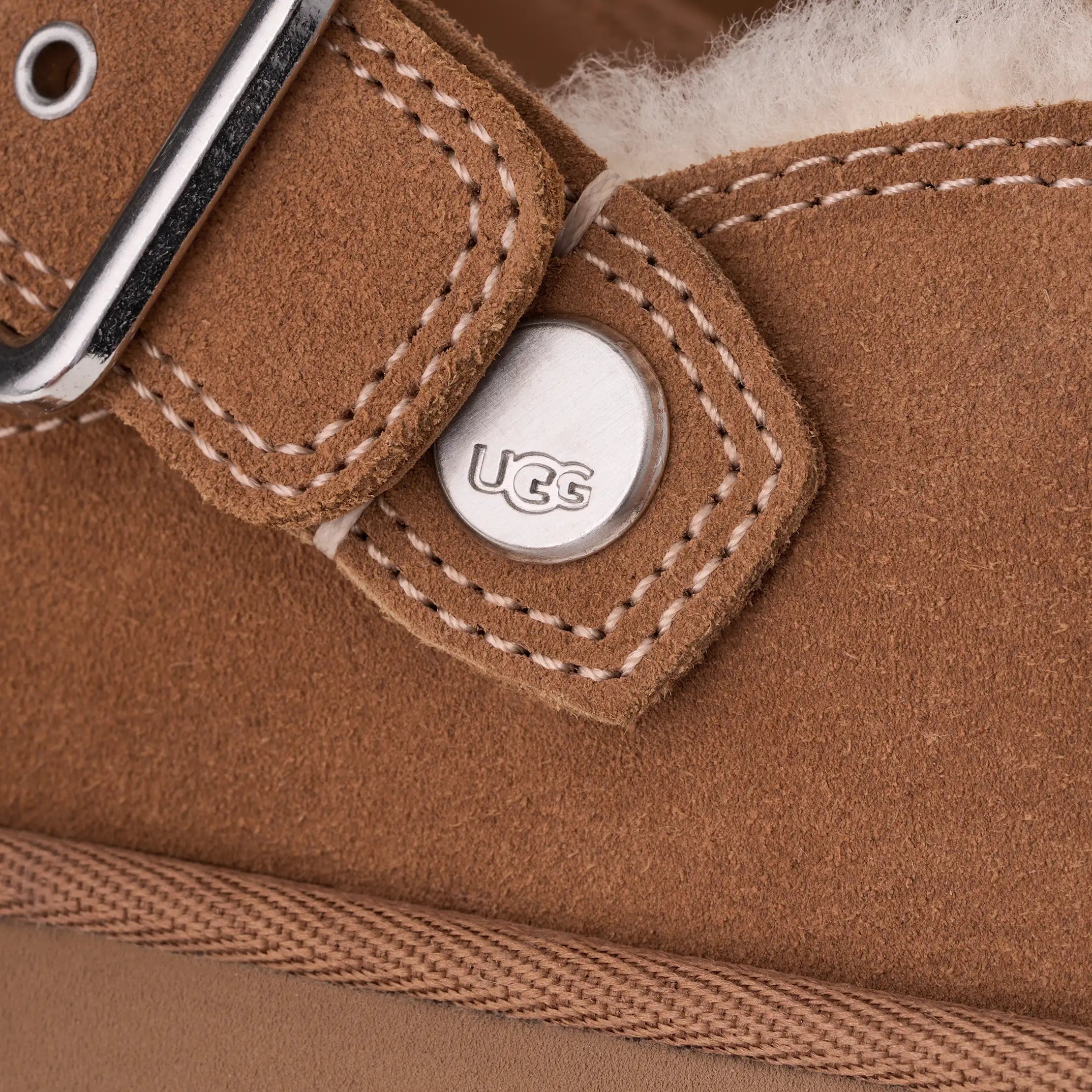 UGG Goldenstar Evelina Clog Chestnut, Ansicht 5