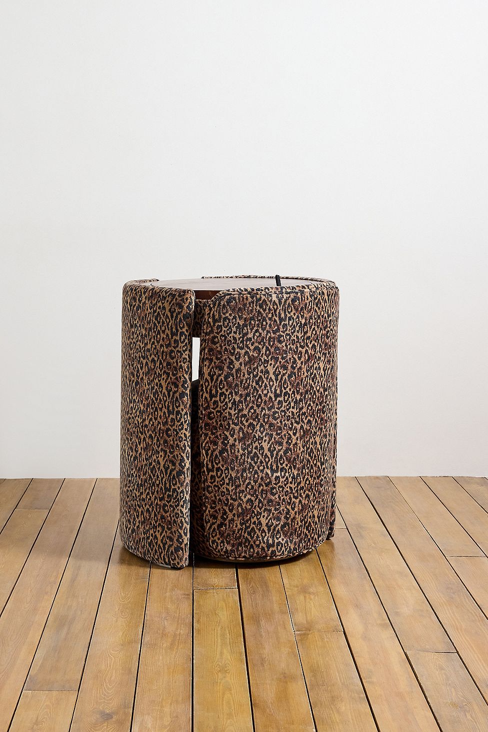 ZOVANO Leopard Schminktisch mit Hocker, Ansicht 7